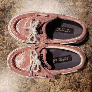 Metallic Pink Sperry Top-sider